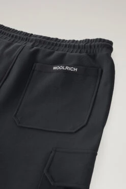Woolrich Pantaloni Sportivi In Misto Cotone Elasticizzato - Uomo - Nero -Offerta Economica Vestiario CFWOTR0159MRUT3497 100 6