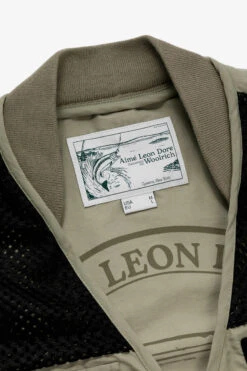 Gilet Multitasche Fly Fishing In Tessuto Eco Ramar Aimé Leon Dore / Woolrich - Uomo - Verde 17 Gilet Multitasche Fly Fishing In Tessuto Eco Ramar Aimé Leon Dore / Woolrich - Uomo - Verde -Offerta Economica Vestiario CFWOVE0045MRUT2538 6582 5