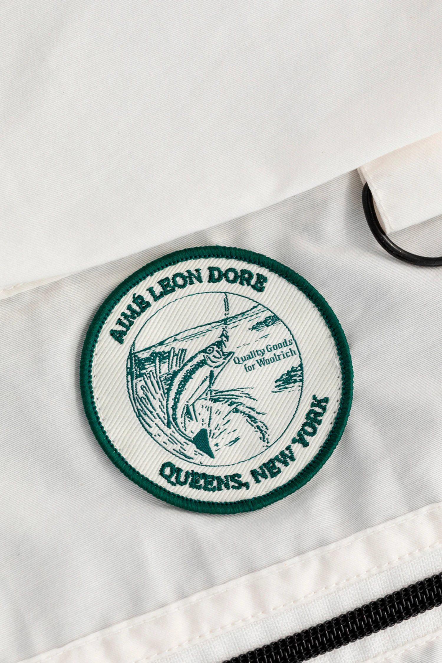 Gilet Multitasche Fly Fishing In Tessuto Eco Ramar Aimé Leon Dore / Woolrich - Uomo - Beige 9 Gilet Multitasche Fly Fishing In Tessuto Eco Ramar Aimé Leon Dore / Woolrich - Uomo - Beige - immagine 7