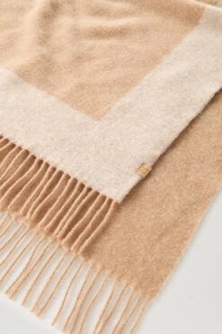 Woolrich Mantella In Misto Lana Con Dettagli A Contrasto - Donna - Marrone -Offerta Economica Vestiario CFWWAC0169FRUT3557 7391 6