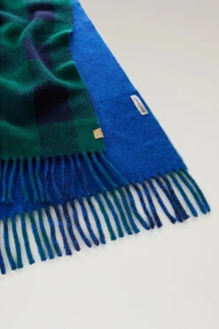 Woolrich Sciarpa Double Face In Pura Lana Vergine - Donna - Verde 8 Woolrich Sciarpa Double Face In Pura Lana Vergine - Donna - Verde -Offerta Economica Vestiario CFWWAC0170FRUT3555 31098 2