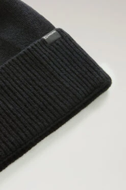 Woolrich Berretto In Puro Cashmere - Donna - Nero -Offerta Economica Vestiario CFWWAC0177FRUF0668 100 2