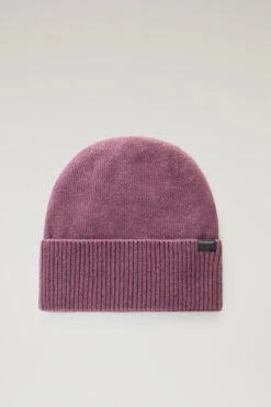 Woolrich Berretto In Puro Cashmere - Donna - Rosa
