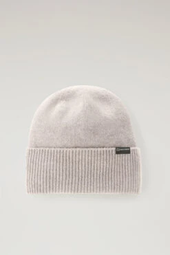Woolrich Berretto In Puro Cashmere - Donna - Marrone