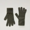 Woolrich Guanti In Puro Cashmere - Donna - Verde