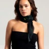 Foulard Quadrato In Misto Lana E Modal - Daniëlle Cathari / Woolrich - Donna - Nero -Offerta Economica Vestiario CFWWAC0181FRUT3464 100