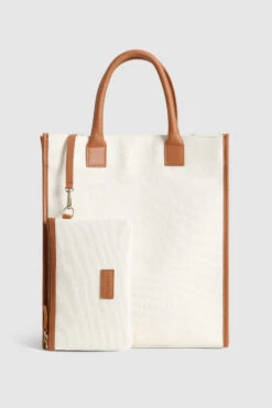Woolrich Borsa Tote In Tela - Donna - Bianco -Offerta Economica Vestiario CFWWBA0057FRUT3153 818 5