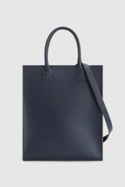 Woolrich Borsa Tote In Pelle - Donna - Blu