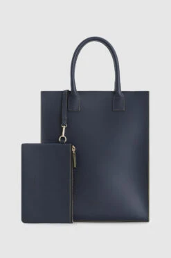 Woolrich Borsa Tote In Pelle - Donna - Blu -Offerta Economica Vestiario CFWWBA0058FRUT3152 3989 5