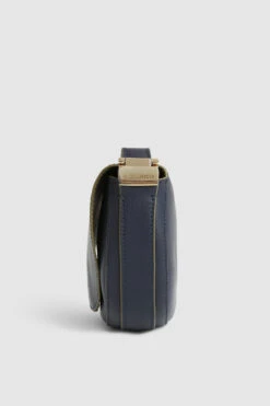 Woolrich Borsa A Tracolla In Pelle - Donna - Blu -Offerta Economica Vestiario CFWWBA0059FRUT3152 3989 3