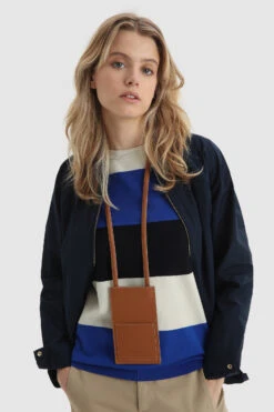 Woolrich Porta Cellullare In Pelle - Donna - Marrone -Offerta Economica Vestiario CFWWBA0060FRUT3152 7148 3