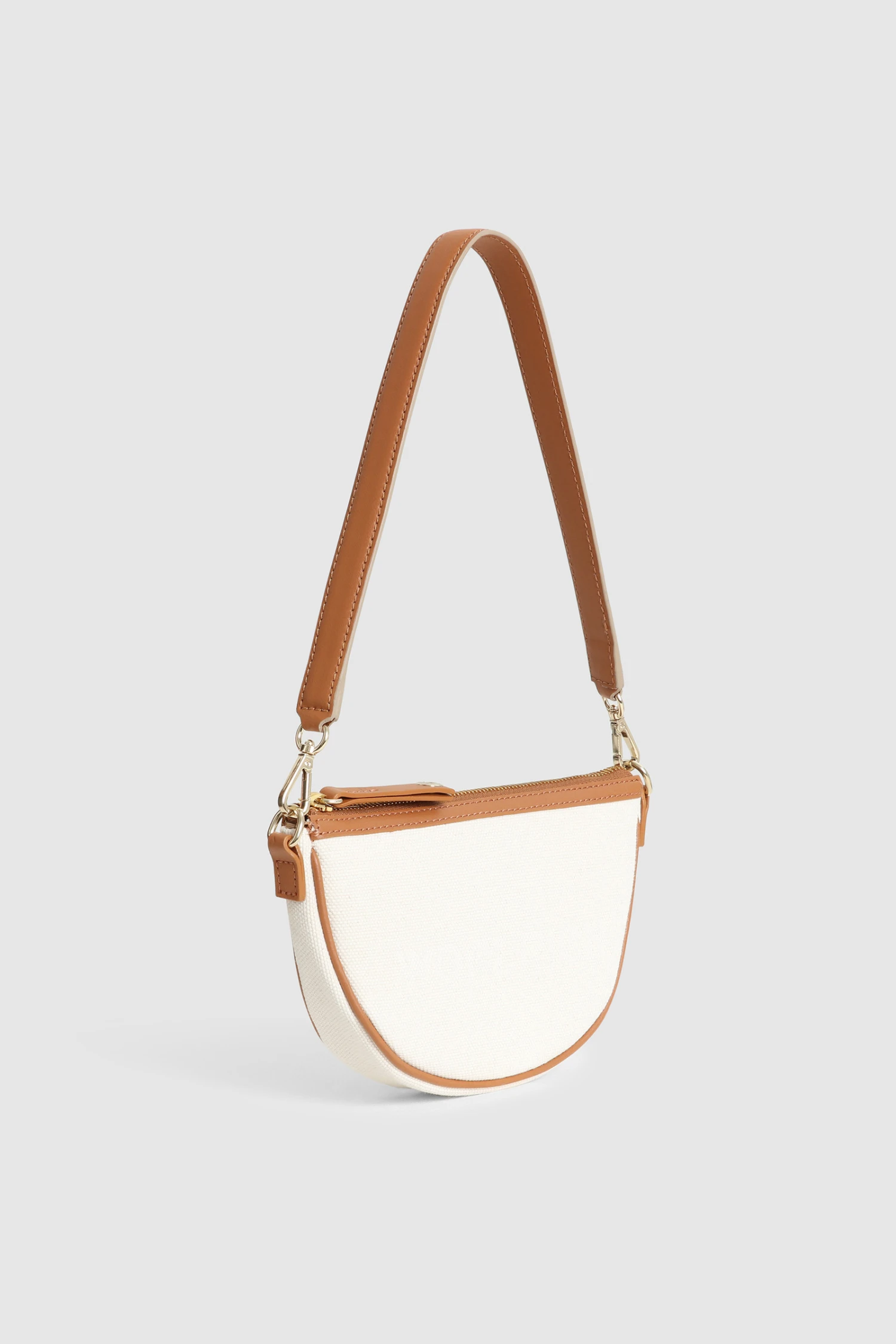 Woolrich Borsa Piccola In Tela - Donna - Bianco 4 Woolrich Borsa Piccola In Tela - Donna - Bianco - immagine 2