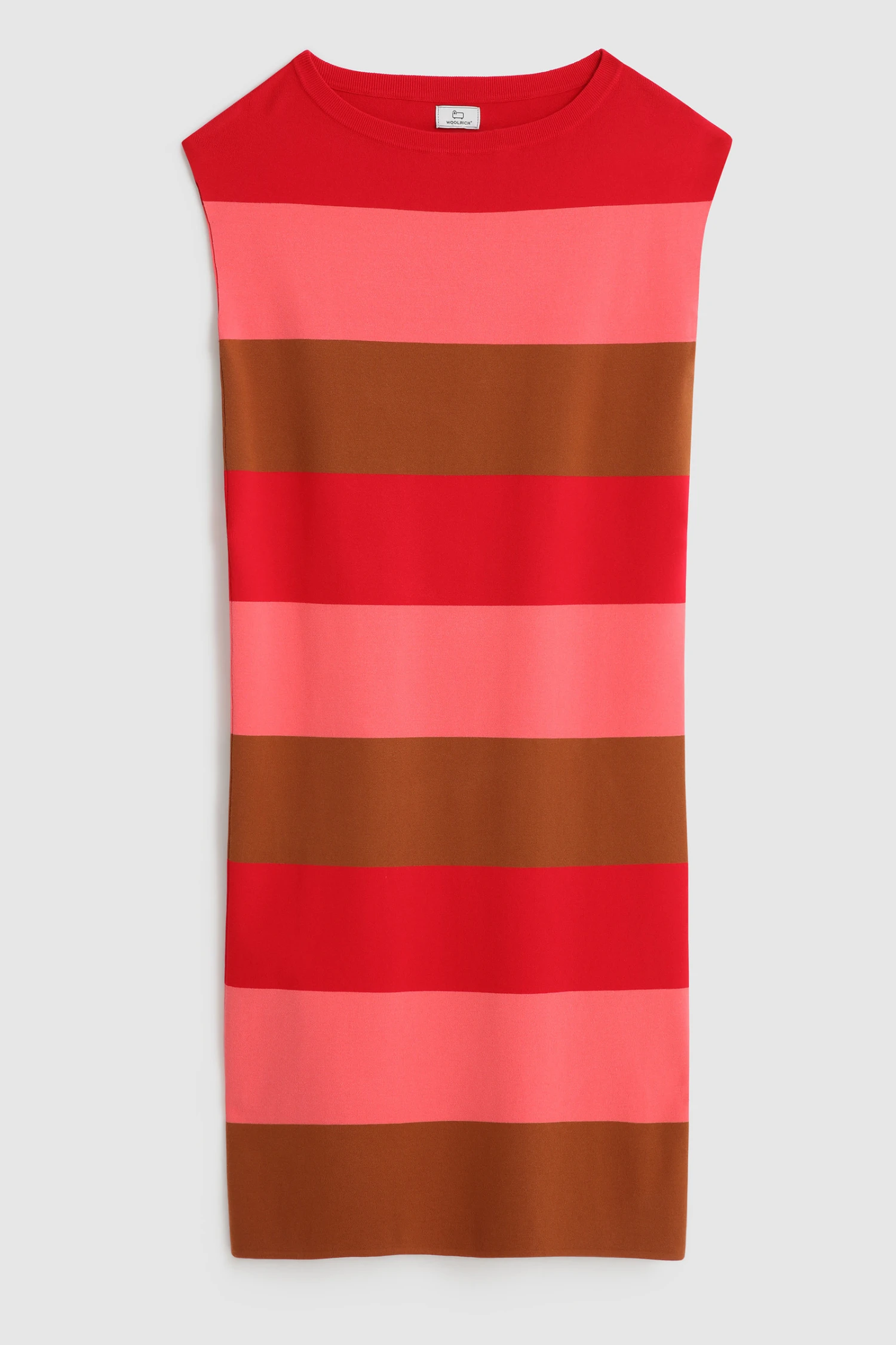 Woolrich Vestito Lungo In Maglia - Donna - Rosso 6 Woolrich Vestito Lungo In Maglia - Donna - Rosso - immagine 4