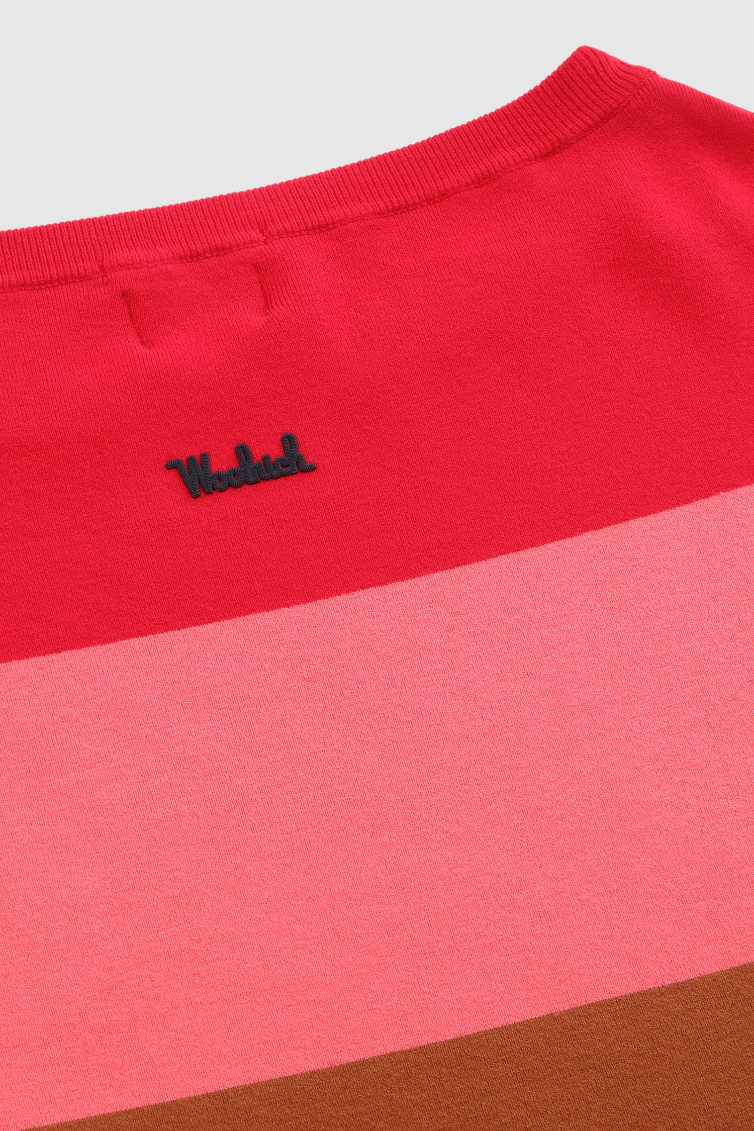 Woolrich Vestito Lungo In Maglia - Donna - Rosso 8 Woolrich Vestito Lungo In Maglia - Donna - Rosso - immagine 6