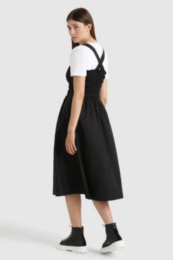 Woolrich Vestito In Popeline Di Cotone Con Tasche Laterali - Donna - Nero -Offerta Economica Vestiario CFWWDR0098FRUT3027 100 2