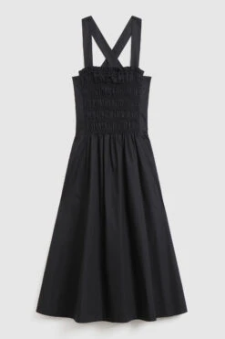 Woolrich Vestito In Popeline Di Cotone Con Tasche Laterali - Donna - Nero -Offerta Economica Vestiario CFWWDR0098FRUT3027 100 3