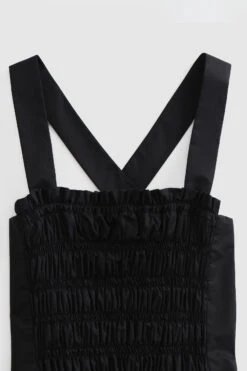 Woolrich Vestito In Popeline Di Cotone Con Tasche Laterali - Donna - Nero -Offerta Economica Vestiario CFWWDR0098FRUT3027 100 4