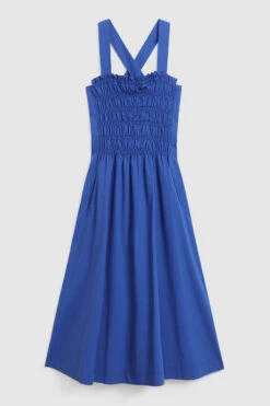 Woolrich Vestito In Popeline Di Cotone Con Tasche Laterali - Donna - Blu 13 Woolrich Vestito In Popeline Di Cotone Con Tasche Laterali - Donna - Blu -Offerta Economica Vestiario CFWWDR0098FRUT3027 3685 3