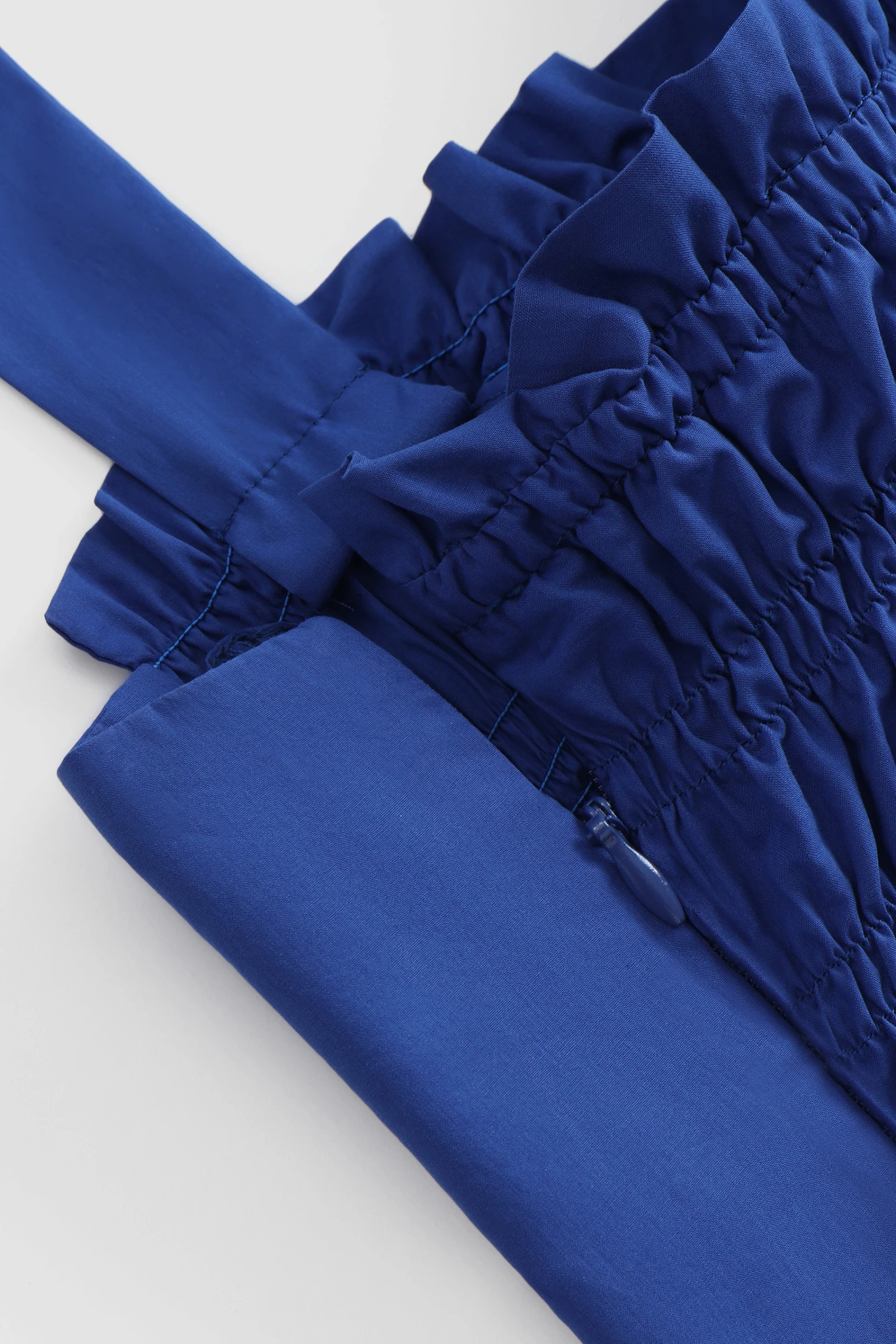 Woolrich Vestito In Popeline Di Cotone Con Tasche Laterali - Donna - Blu 9 Woolrich Vestito In Popeline Di Cotone Con Tasche Laterali - Donna - Blu - immagine 7