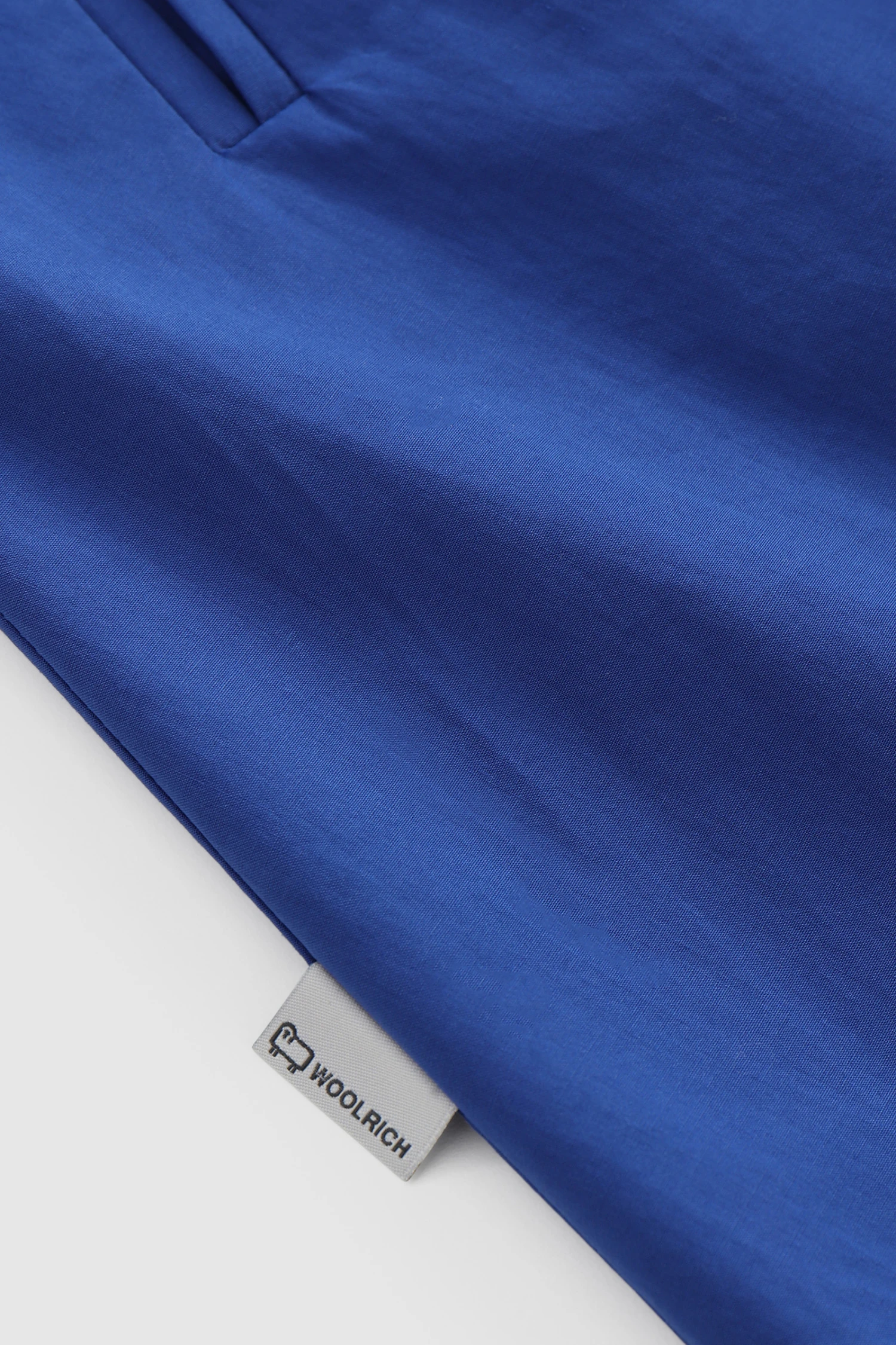 Woolrich Vestito In Popeline Di Cotone Con Tasche Laterali - Donna - Blu 10 Woolrich Vestito In Popeline Di Cotone Con Tasche Laterali - Donna - Blu - immagine 8
