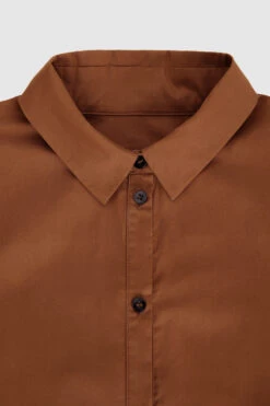 Woolrich Vestito Lungo In Popeline Di Cotone - Donna - Marrone 13 Woolrich Vestito Lungo In Popeline Di Cotone - Donna - Marrone -Offerta Economica Vestiario CFWWDR0099FRUT3027 7148 4