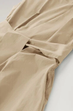 Woolrich Vestito Midi In Popeline Di Puro Cotone - Donna - Beige -Offerta Economica Vestiario CFWWDR0100FRUT3027 8925 2