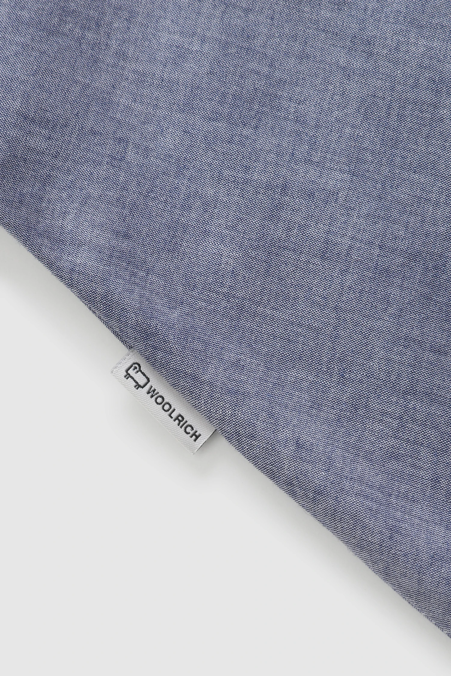 Woolrich Vestito Lungo Leggero In Cotone Chambray - Donna - Blu 8 Woolrich Vestito Lungo Leggero In Cotone Chambray - Donna - Blu - immagine 6