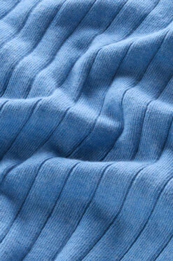 Woolrich Maglia Girocollo A Coste In Puro Cotone - Donna - Blu 17 Woolrich Maglia Girocollo A Coste In Puro Cotone - Donna - Blu -Offerta Economica Vestiario CFWWKN0208FRUF0615 31089 7