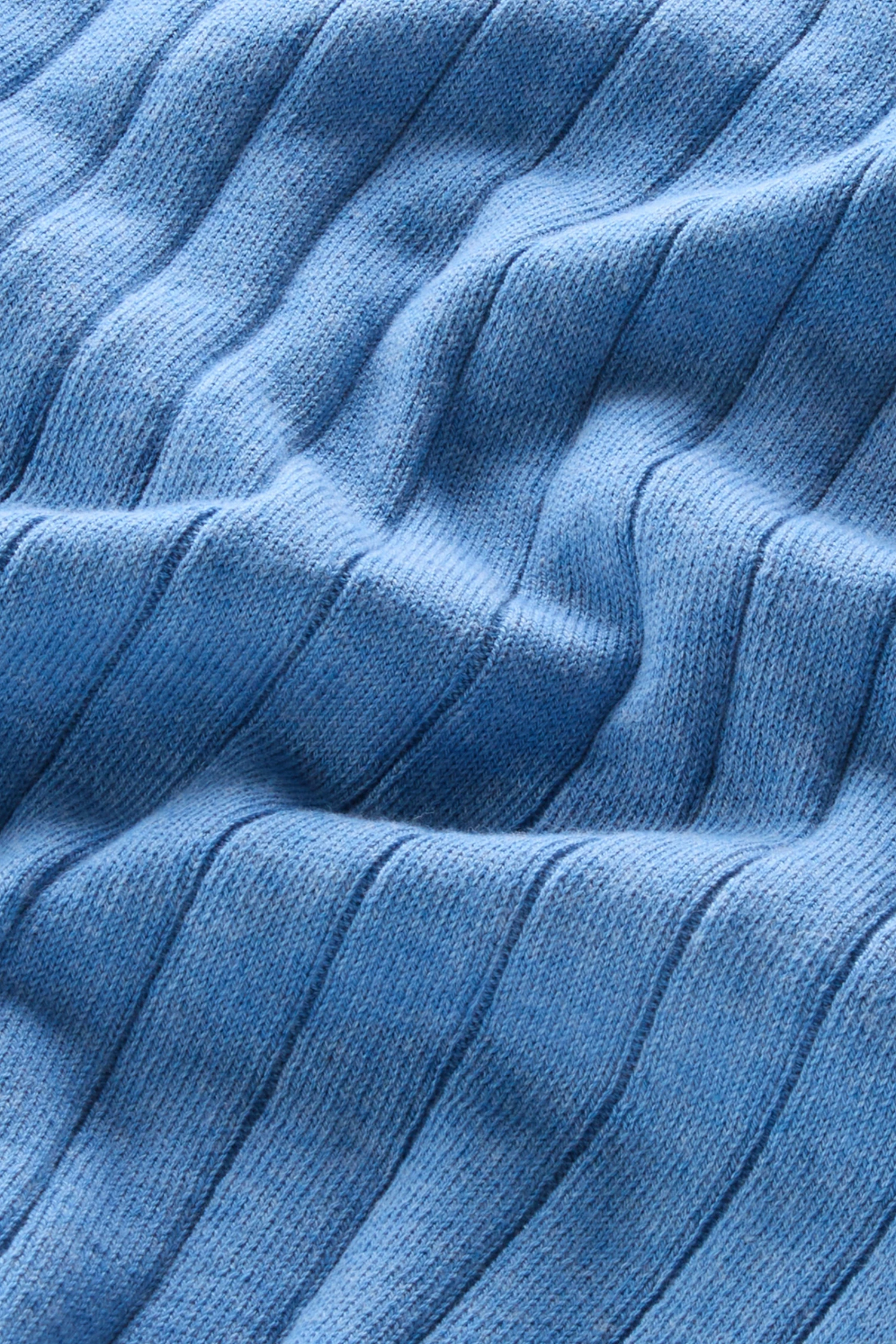 Woolrich Maglia Girocollo A Coste In Puro Cotone - Donna - Blu 10 Woolrich Maglia Girocollo A Coste In Puro Cotone - Donna - Blu - immagine 8