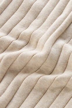 Woolrich Maglia Girocollo A Coste In Puro Cotone - Donna - Beige -Offerta Economica Vestiario CFWWKN0208FRUF0615 824 7