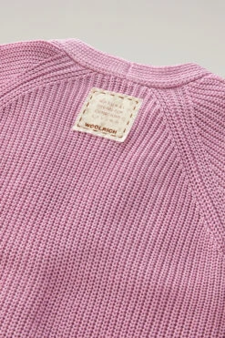 Woolrich Cardigan In Puro Cotone Tinto In Capo Naturalmente - Donna - Rosa 20 Woolrich Cardigan In Puro Cotone Tinto In Capo Naturalmente - Donna - Rosa -Offerta Economica Vestiario CFWWKN0210FRUF0670 4376 8