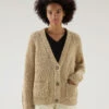 Woolrich Cardigan In Puro Cotone Tinto In Capo Naturalmente - Donna - Bianco 1 Woolrich Cardigan In Puro Cotone Tinto In Capo Naturalmente - Donna - Bianco -Offerta Economica Vestiario CFWWKN0210FRUF0670 8743