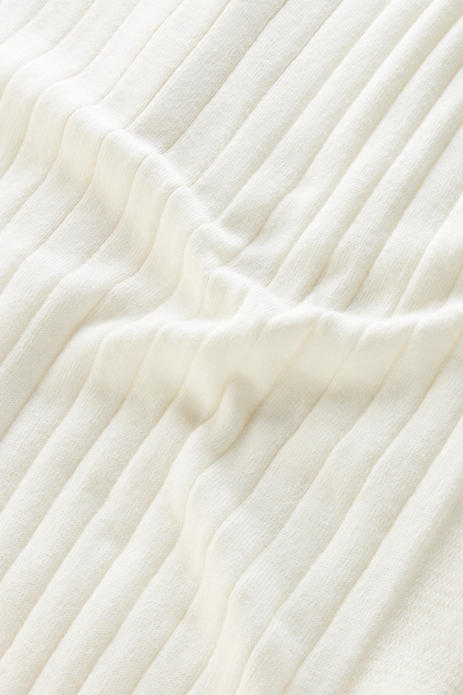 Woolrich Cardigan In Puro Cotone A Coste Larghe - Donna - Bianco 11 Woolrich Cardigan In Puro Cotone A Coste Larghe - Donna - Bianco - immagine 9