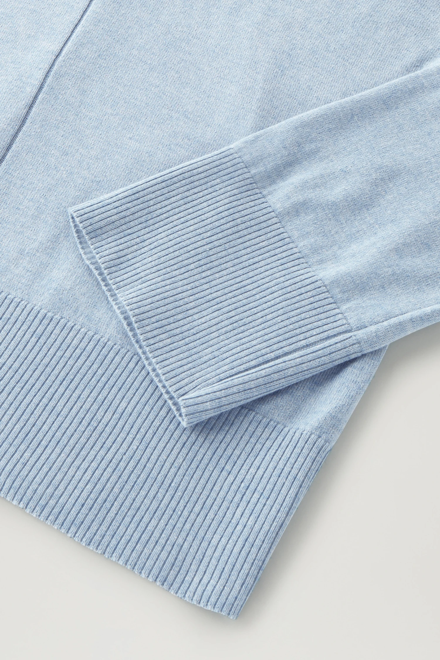 Woolrich Maglia Girocollo In Misto Cotone E Cashmere - Donna - Blu 9 Woolrich Maglia Girocollo In Misto Cotone E Cashmere - Donna - Blu - immagine 7