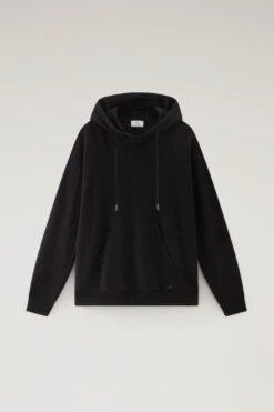 Woolrich Maglia In Misto Lana E Cashmere Con Cappuccio - Donna - Nero -Offerta Economica Vestiario CFWWKN0246FRUF0603 100 4