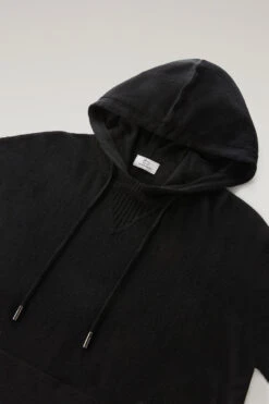 Woolrich Maglia In Misto Lana E Cashmere Con Cappuccio - Donna - Nero -Offerta Economica Vestiario CFWWKN0246FRUF0603 100 5
