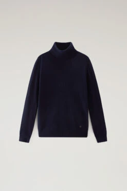 Woolrich Maglione A Collo Alto In Misto Lana E Cashmere - Donna - Blu 14 Woolrich Maglione A Collo Alto In Misto Lana E Cashmere - Donna - Blu -Offerta Economica Vestiario CFWWKN0247FRUF0603 3989 4