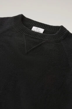 Woolrich Maglia Girocollo In Misto Lana E Cashmere - Donna - Nero -Offerta Economica Vestiario CFWWKN0253FRUF0603 100 5