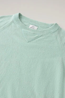 Woolrich Maglia Girocollo In Misto Lana E Cashmere - Donna - Verde 15 Woolrich Maglia Girocollo In Misto Lana E Cashmere - Donna - Verde -Offerta Economica Vestiario CFWWKN0253FRUF0603 1222 5