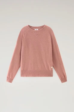 Woolrich Maglia Girocollo In Misto Lana E Cashmere - Donna - Rosa 14 Woolrich Maglia Girocollo In Misto Lana E Cashmere - Donna - Rosa -Offerta Economica Vestiario CFWWKN0253FRUF0603 4385 4
