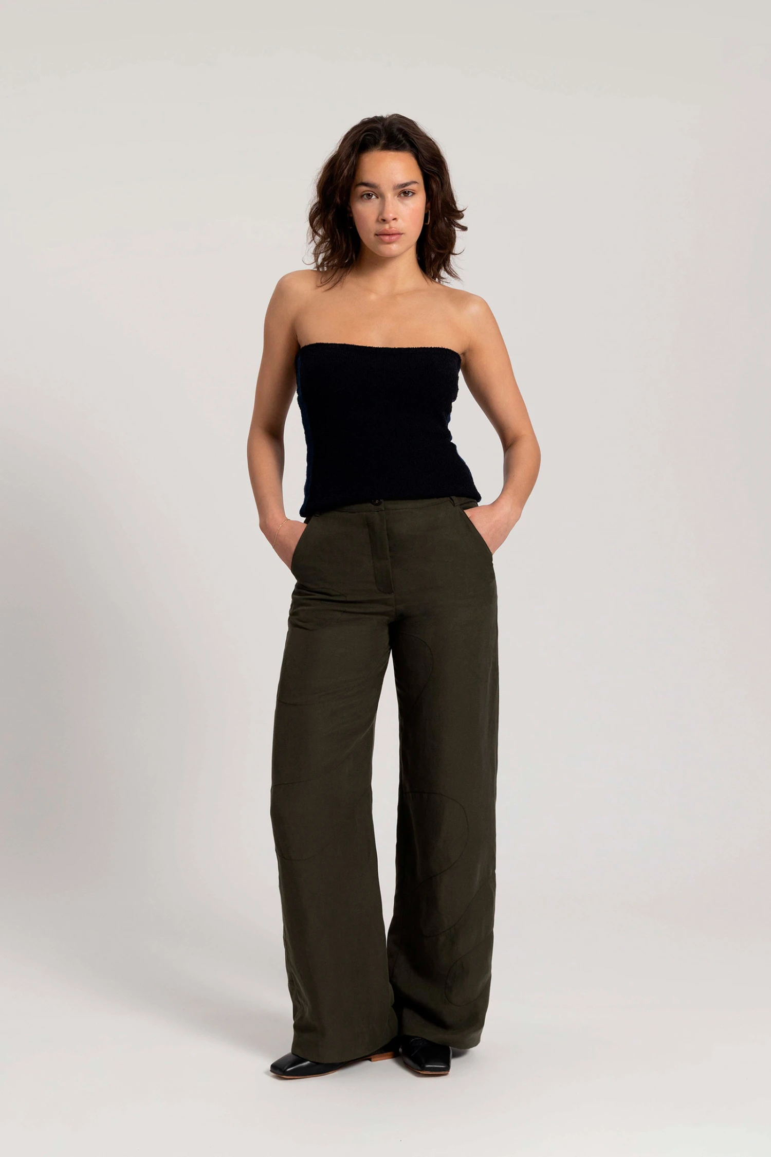 Top A Fascia - Daniëlle Cathari / Woolrich - Donna - Nero 4 Top A Fascia - Daniëlle Cathari / Woolrich - Donna - Nero - immagine 2