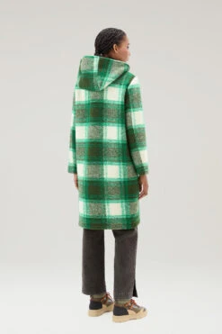Woolrich Cappotto Gentry In Misto Lana Con Cappuccio - Donna - Verde 13 Woolrich Cappotto Gentry In Misto Lana Con Cappuccio - Donna - Verde -Offerta Economica Vestiario CFWWOS0090FRUT3155 6541 2