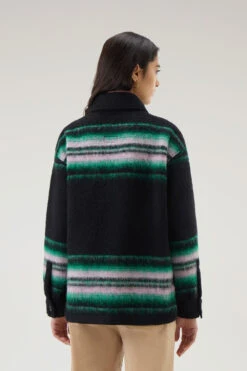 Woolrich Giacca A Camicia Gentry In Misto Lana - Donna - Nero -Offerta Economica Vestiario CFWWOS0100FRUT3610 1514 2