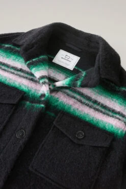 Woolrich Giacca A Camicia Gentry In Misto Lana - Donna - Nero -Offerta Economica Vestiario CFWWOS0100FRUT3610 1514 5