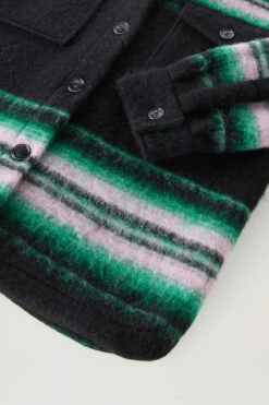 Woolrich Giacca A Camicia Gentry In Misto Lana - Donna - Nero -Offerta Economica Vestiario CFWWOS0100FRUT3610 1514 6