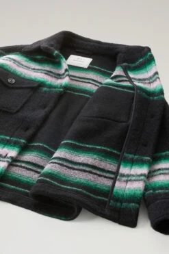 Woolrich Giacca A Camicia Gentry In Misto Lana - Donna - Nero -Offerta Economica Vestiario CFWWOS0100FRUT3610 1514 8