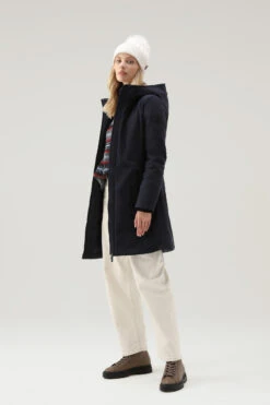 Woolrich Firth Parka In Softshell - Donna - Blu -Offerta Economica Vestiario CFWWOU0480FRUT2735 3989 1