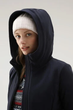 Woolrich Firth Parka In Softshell - Donna - Blu -Offerta Economica Vestiario CFWWOU0480FRUT2735 3989 3