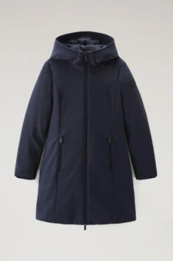 Woolrich Firth Parka In Softshell - Donna - Blu -Offerta Economica Vestiario CFWWOU0480FRUT2735 3989 4
