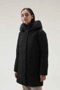 Woolrich Marshall Parka Impermeabile In GORE-TEX - Donna - Nero